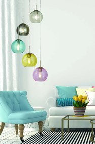 Lustra moderna suspendata design multicolor Mardi Gras 8135-5SS SRT
