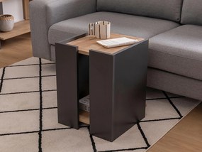Măsuță laterală Tilata (stejar zafir + antracit) . 1094748
