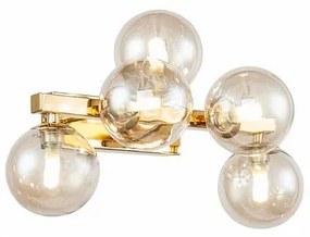 Aplica perete moderna design deosebit Dallas 5 aurie MYMOD547WL-05G