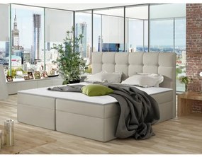 Pat matrimonial Boxspring Kennedy (180x200) (Paros 02). 1060794