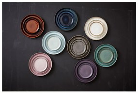 Farfurie neagră/albastră pentru desert din gresie ø 17 cm Gastro Dark Blue/Black – Bitz