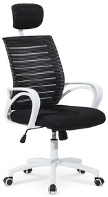 Scaun de birou Socket alb negru