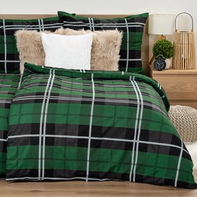 Lenjerie de pat din bumbac 4Home Green Classic,140 x 200 cm, 70 x 90 cm, 140 x 200 cm, 70 x 90 cm