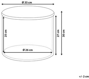 Taburet Tuna (roz). 1011285