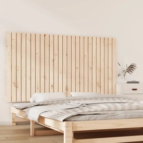 824898 vidaXL Tăblie de pat pentru perete, 159,5x3x90 cm, lemn masiv de pin