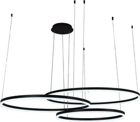 Lustră LED dimabilă pe cablu LED/170W/230V 3000-6500K + telecomandă