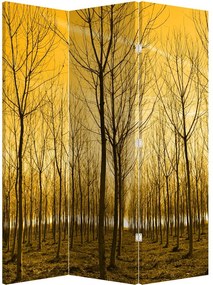 Paravan - Pădure în apus de soare (126x170 cm)