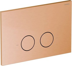 Clapeta de actionare Omnires Steel-R45 finisaj cupru periat