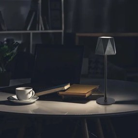 Lampă de birou LED reglabilă, reîncărcabilă, 4W, 3000-6000K, 1800 mAh, negru