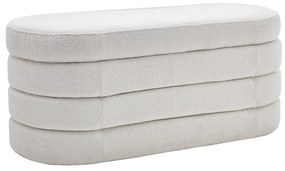 Bancheta cu spatiu de depozitare, Tesatura Boucle, VOQUE 115cm