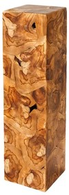 Coloana decorativa din lemn de tec TRIBAL 110cm