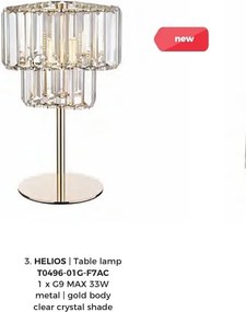 Veioza, Lampa de masa design modern HELIOS