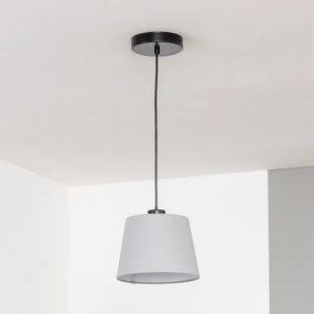 Brilagi - Lustră LED suspendată CERIA pe cablu, 1x E27, 40 W, 230 V, Ø 20,5 cm, gri