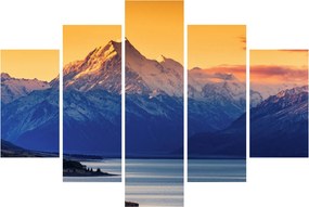 Tablou - Lacul Pukaki (150x105 cm)