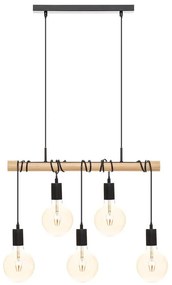 Lustră pe cablu Atmosphera JAKE 5xE27/40W/230V pin