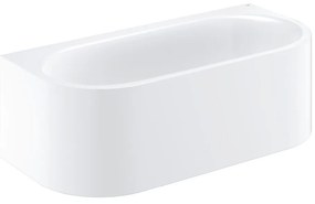 Cada baie freestanding, lipita de perete Grohe Essence, 180x85 cm