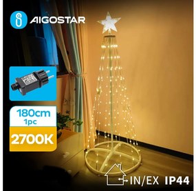 Decorațiune LED de Crăciun de exterior LED/3,6W/31/230V 2700K 180 cm IP44 Aigostar