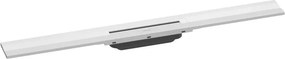 Capac pentru rigola de dus Hansgrohe RainDrain Flex 80 cm ajustabila alb mat