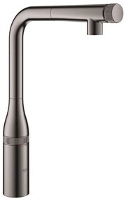 Grohe Essence Baterie chiuveta bucatarie cu dus extractibil si buton SmartControl, antracit (hard graphite)