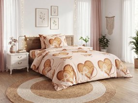 Lenjerie de pat din microfibra HEART NEST cu model Dimensiune lenjerie de pat: 70 x 80 cm | 140 x 200 cm