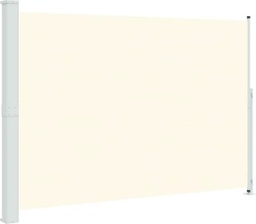 vidaXL Copertină laterală retractabilă de terasă, crem, 200 x 300 cm