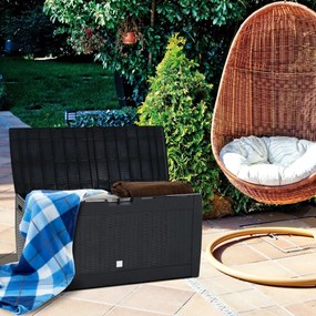 Prosperplast Cufăr depozitare RATO, 310L, 119x48x60 cm, antracit