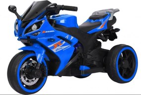 Motocicleta Electrica cu Acumulator Pentru Copii NOVOKIDS™ Storm Motor Trio GTX, Cu melodii si lumini, 12V, Max 30 kg, Trotineta Electrica, 3 Roti,