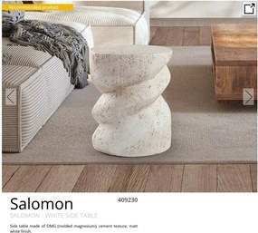 Masuta laterala design modern Salomon