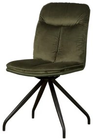 Scaun tapitat rotativ Rota verde