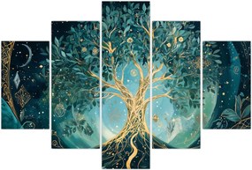 Tablou – Arborele vieții în univers (150x105 cm)