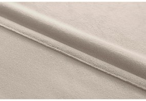Draperii opace VELVET bej 140x250 cm (2 buc), inele metalice