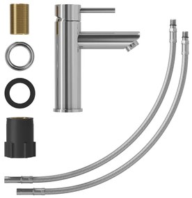 Baterie de lavoar BATH DELUXE 28-017-03-83-02 RINGSTED 17,8 cm crom