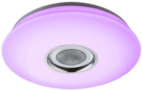 Plafoniera dimabila cu LED RGB, difuzor si telecomanda, diametru 40cm, NICOLE 41329-18 GL