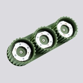 Sollux SL.2631 - Corp de iluminat tip spot AURA 3xGX53/10W/230V verde