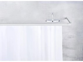 Bară pentru perdea de duș argintiu-lucios Era – Wenko