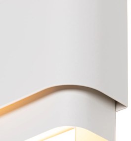Lampa de perete inteligentă albă cu 2 lumini incl. 2 Wifi G9 - Coen