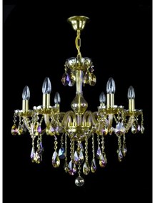 Wranovsky JWZ167061100 - Lustră de cristal pe lanț CLARIT 6xE14/40W/230V