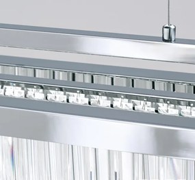 Candelabru, Lustra LED design LUX PRISM, chrome