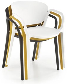 Scaun de bucaterie Layne, galben