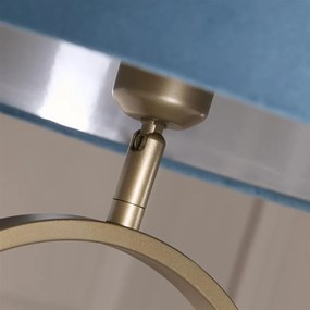 Lampadar/Lampa de podea decorativa Modish bronz/teal