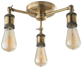 Spot Endon 97243 HAL 3xE27/10W/230V alamă