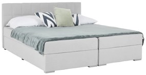 Pat matrimonial Boxspring 180 cm Ferrati (gri maro). 1016099