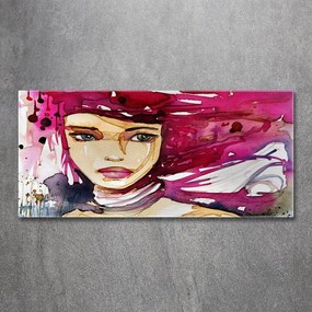 Tablou pe acril Abstracție femeie