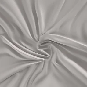Cearșaf Kvalitex Satin cu bandă elastică grideschis, 80 x 200 cm