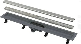 Set rigola pentru dus cu capac Alca APZ19 Simple 75 cm