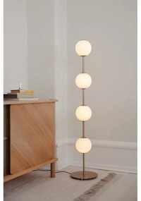 Lampadar alămiu LED cu intensitate reglabilă cu abajur din sticlă (înălțime 128 cm) Audrey Floor – UMAGE