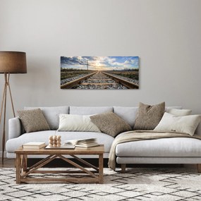 Tablou - Cale ferată (120x50 cm)