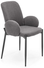 Scaun de bucaterie Lana, gri