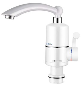 Robinet electric Z-Inox ZLN5473 Alb, incalzire instanta, putere 3000W, inox