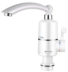 Robinet electric Z-Inox ZLN5473 Alb, incalzire instanta, putere 3000W, inox